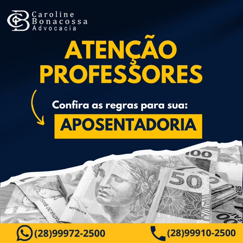 APOSENTADORIA DOS PROFESSORES 2023: